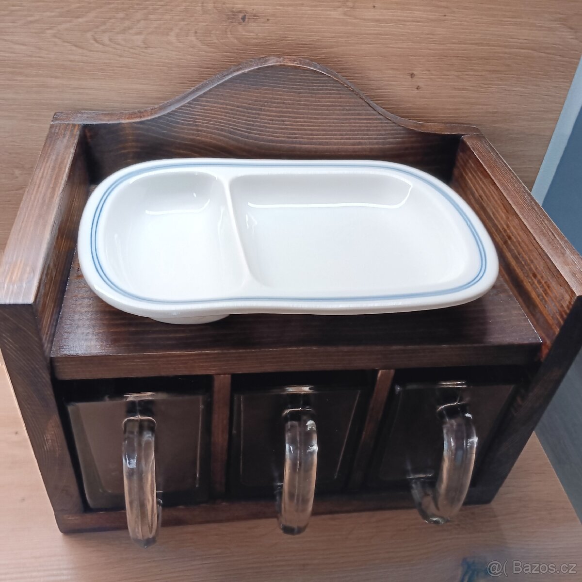 Skříňka skleněné dózy - 5