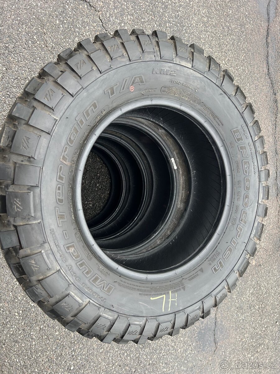 Bf Goodrich mud terrain offroad pneu 255 75 17 - 5