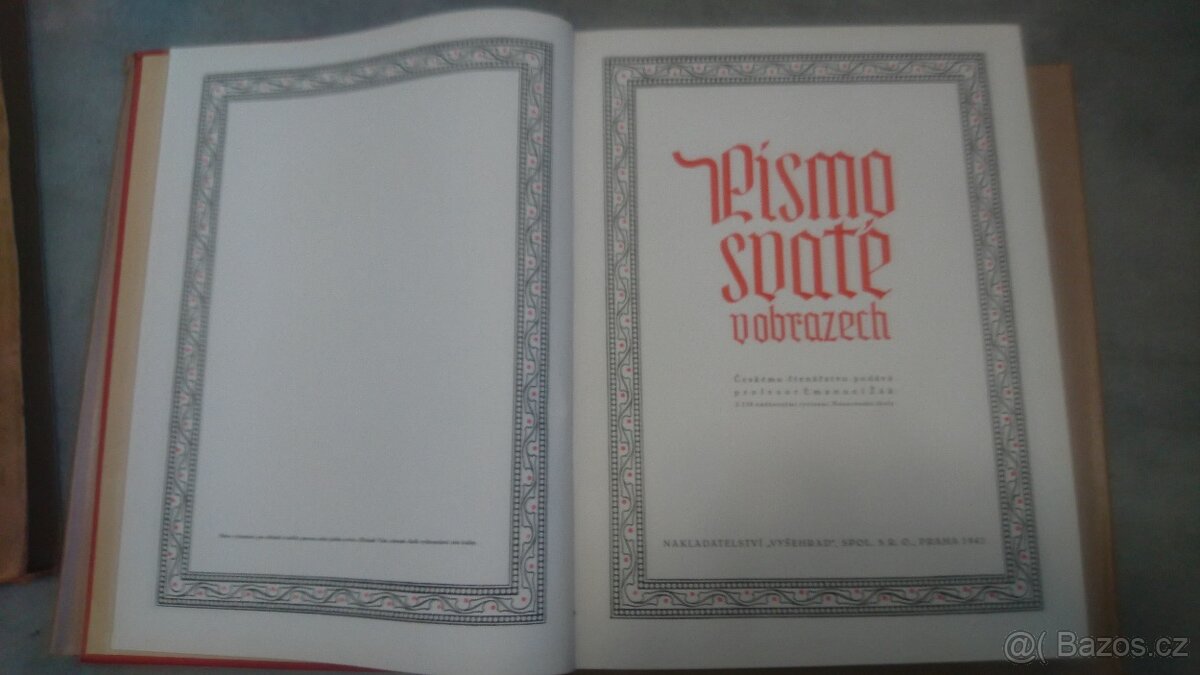Prodam Pismo svate v Obrazech z roku 1941 - 5