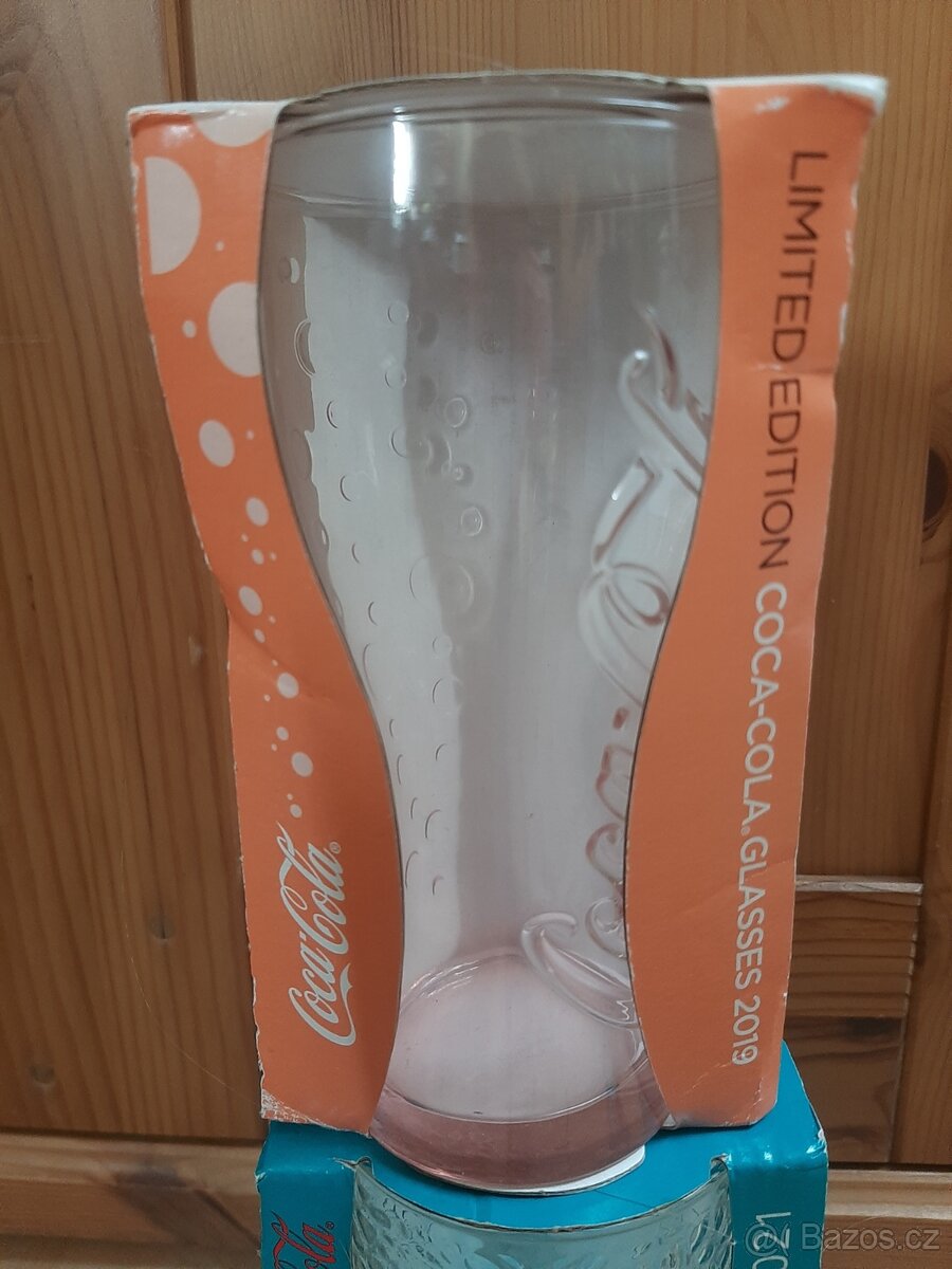 skleničky, sklenice Coca Cola, reklamní - 5