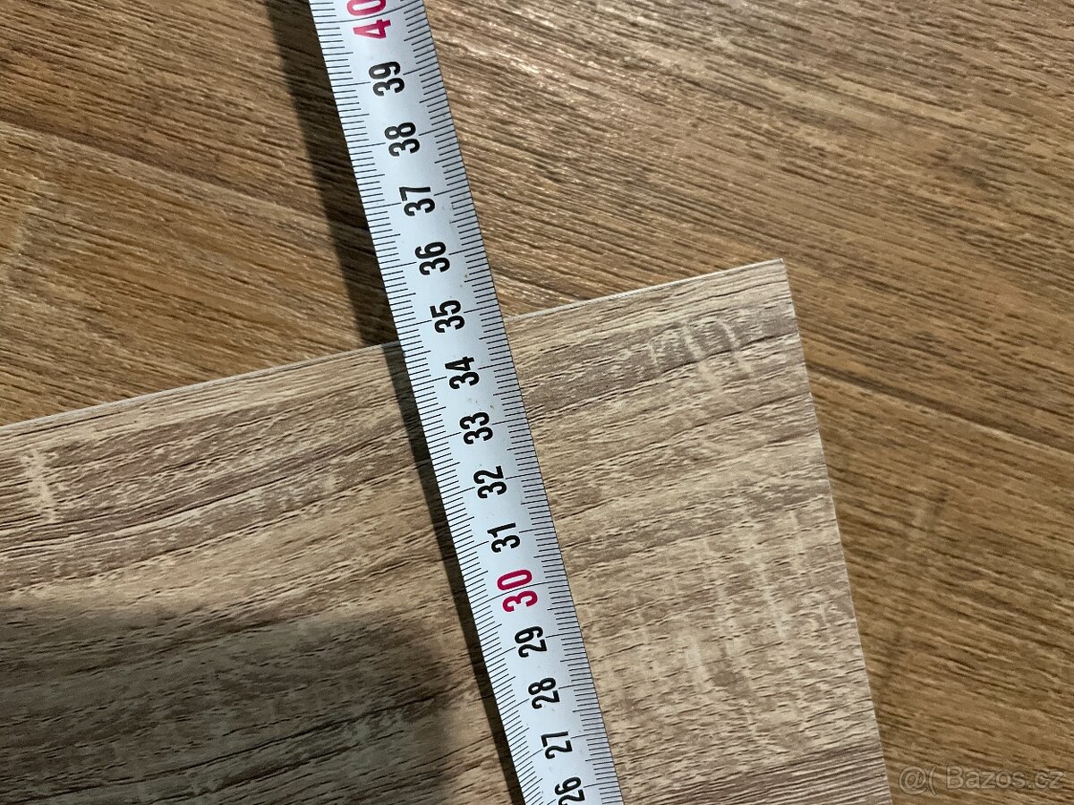 6 kusů polic barva dub sonoma - 5