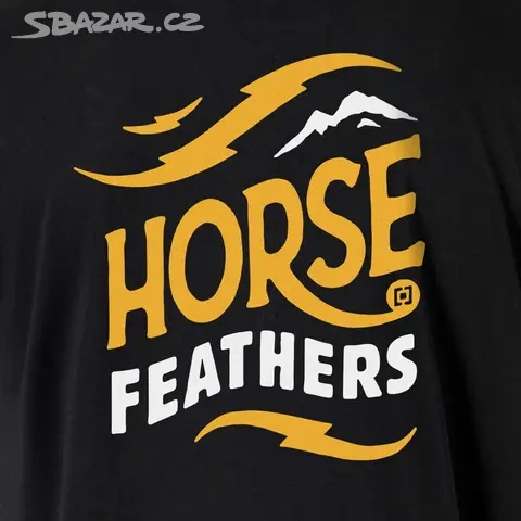 Mikina Horsefeathers Crest II - black vel.L - 5