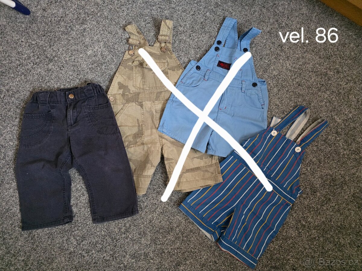 Dětské oblečení vel. 80, 86 - 5