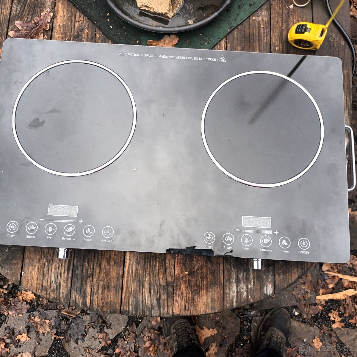 Dvouplotýnkový sklokeramický vařič - 5