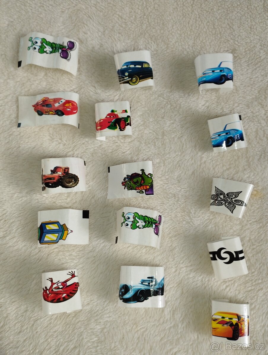 různě obrazky ze žvýkaček - 5