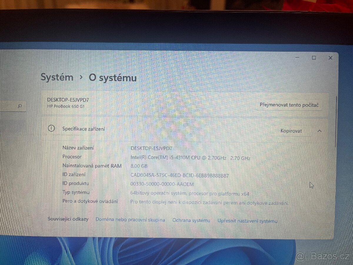 Notebook HP ProBook 650 G1, i5, 8GB, 180GB SSD - 5