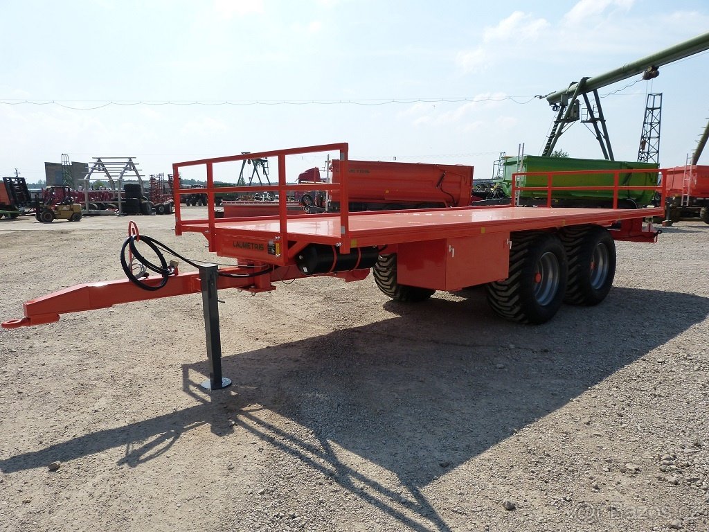 Přepravník balíků, vůz na balíky - jednoosý - nosnost 10 tun - 5