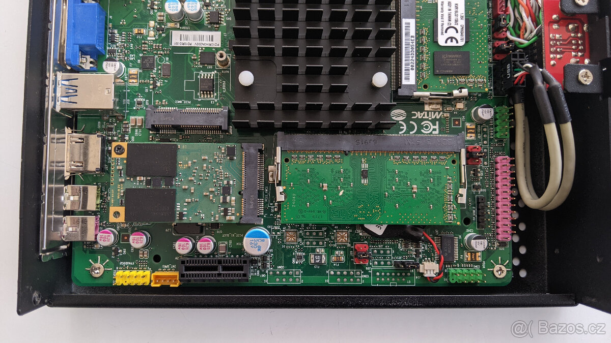 Mini PC MiTAC / J3160 / 4GB RAM / 128GB SSD / 2x SATA / PCIe - 5