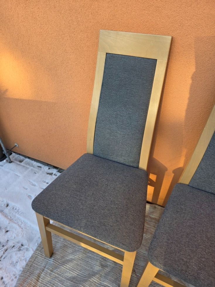 Židle jídelní z masivu - 5