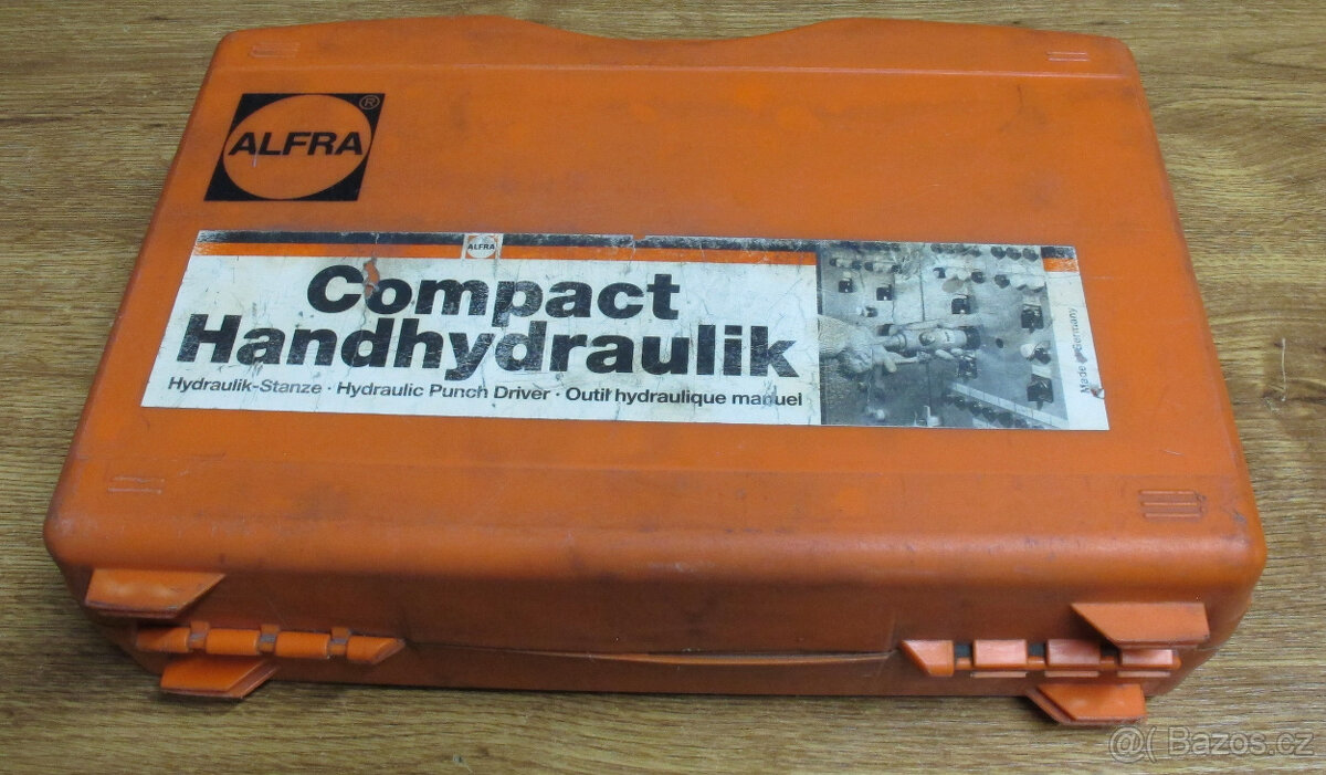 Ruční hydraulický prostřihovač ALFRA Set PG9-PG48 - 5