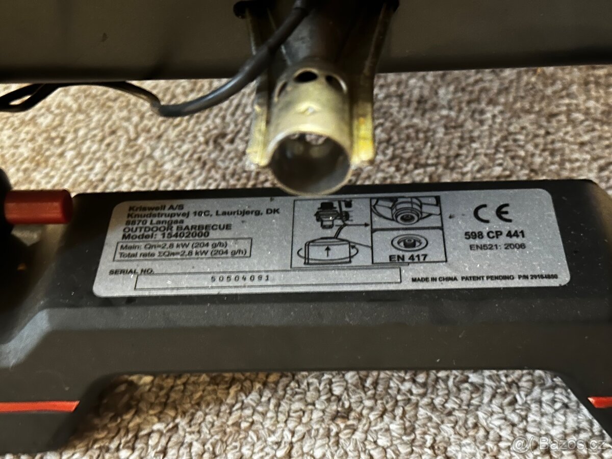 Přenosný plynový grill Char-Broil Grill2Go - 5