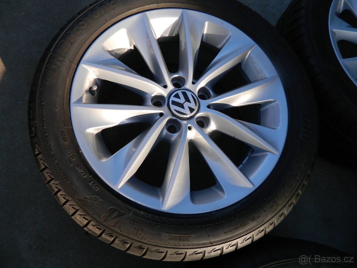 alu kola 5x120+letní pneu r18,Transporter t5/T6 - 5