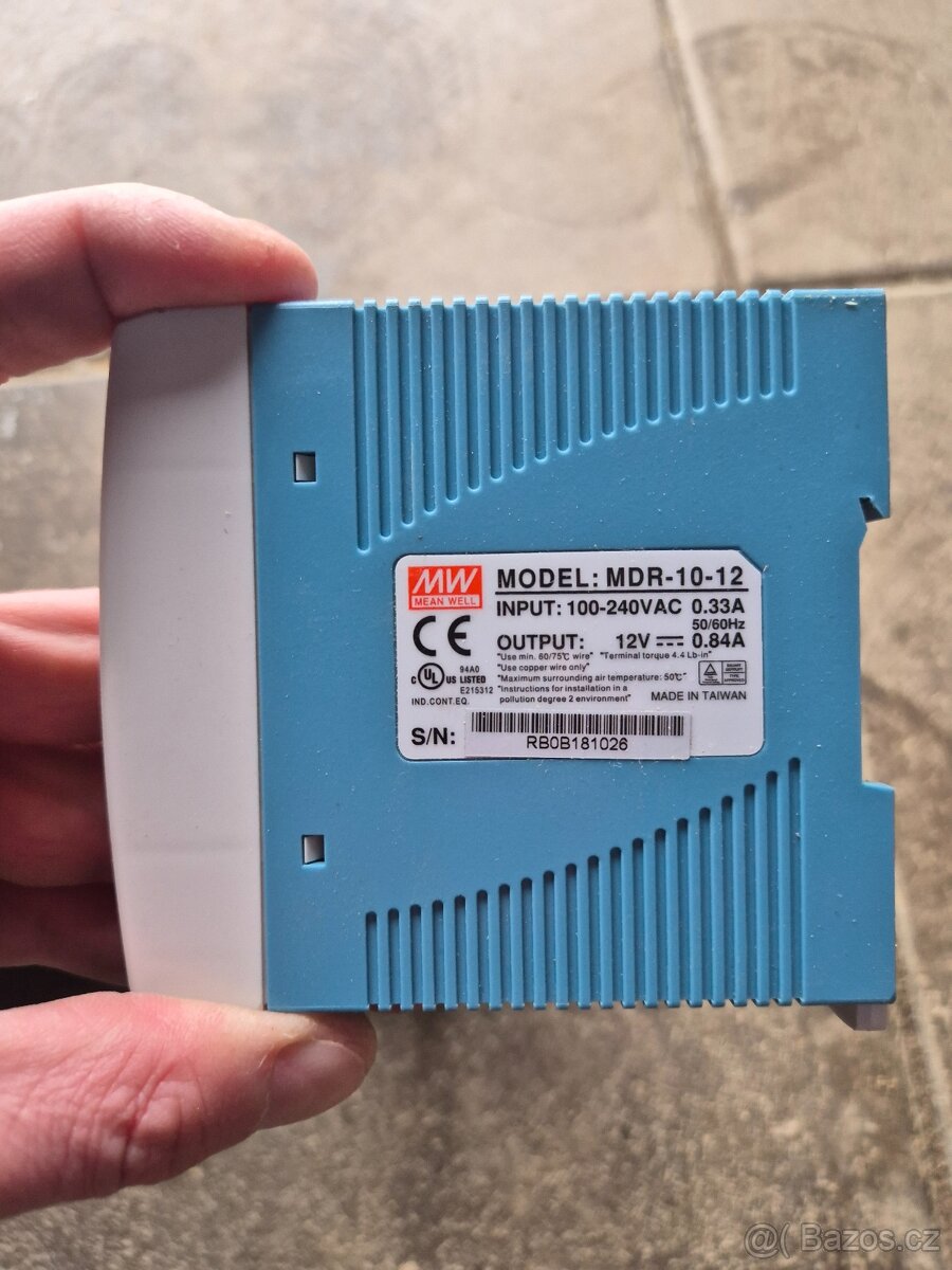 Napájecí zdroje – Siemens LOGOPower, Mean Well, Murr – 5V / - 5