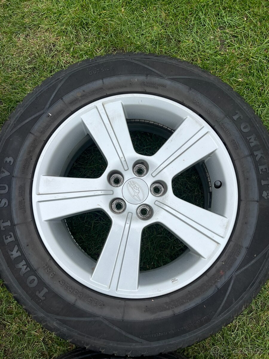 215/65 R16 Subaru alu kola Enkei - 5