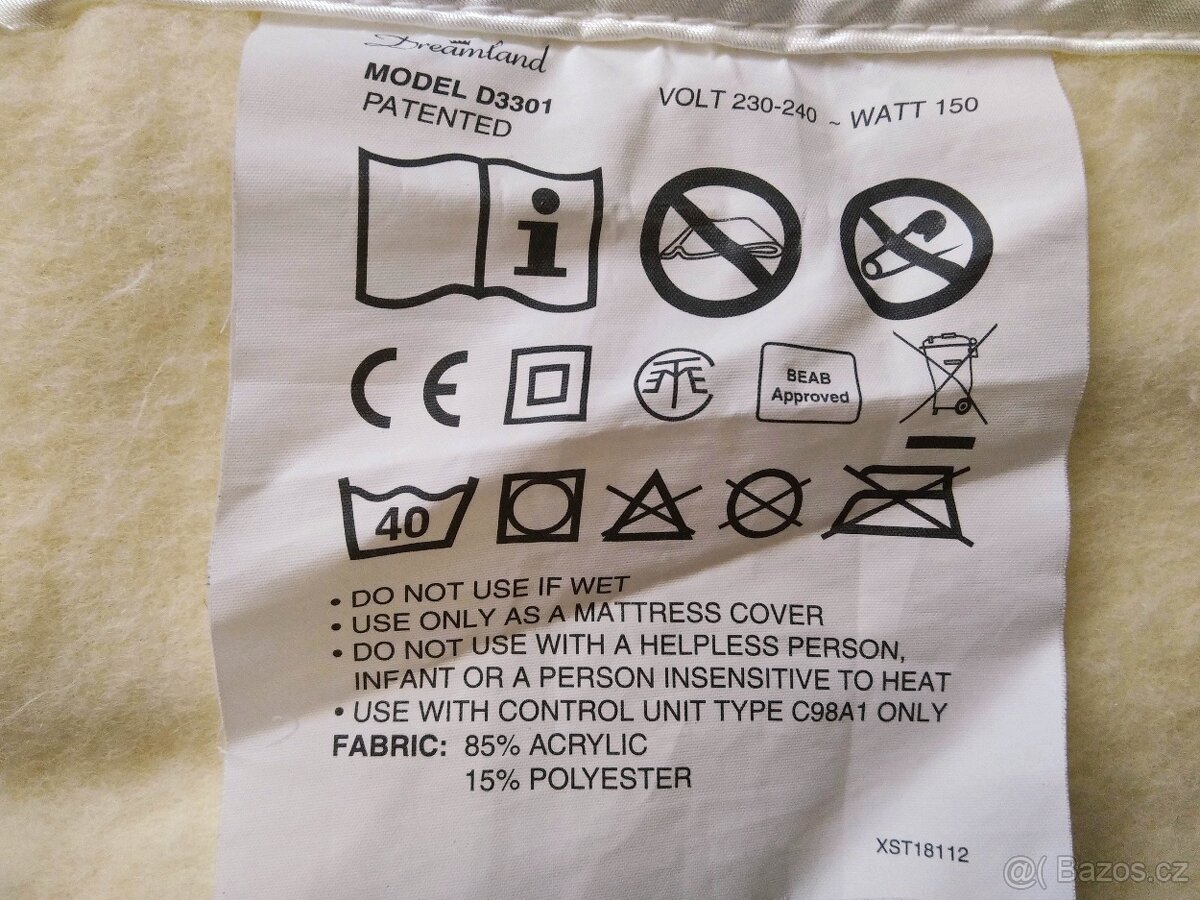 Deka vyhřívaná - 5