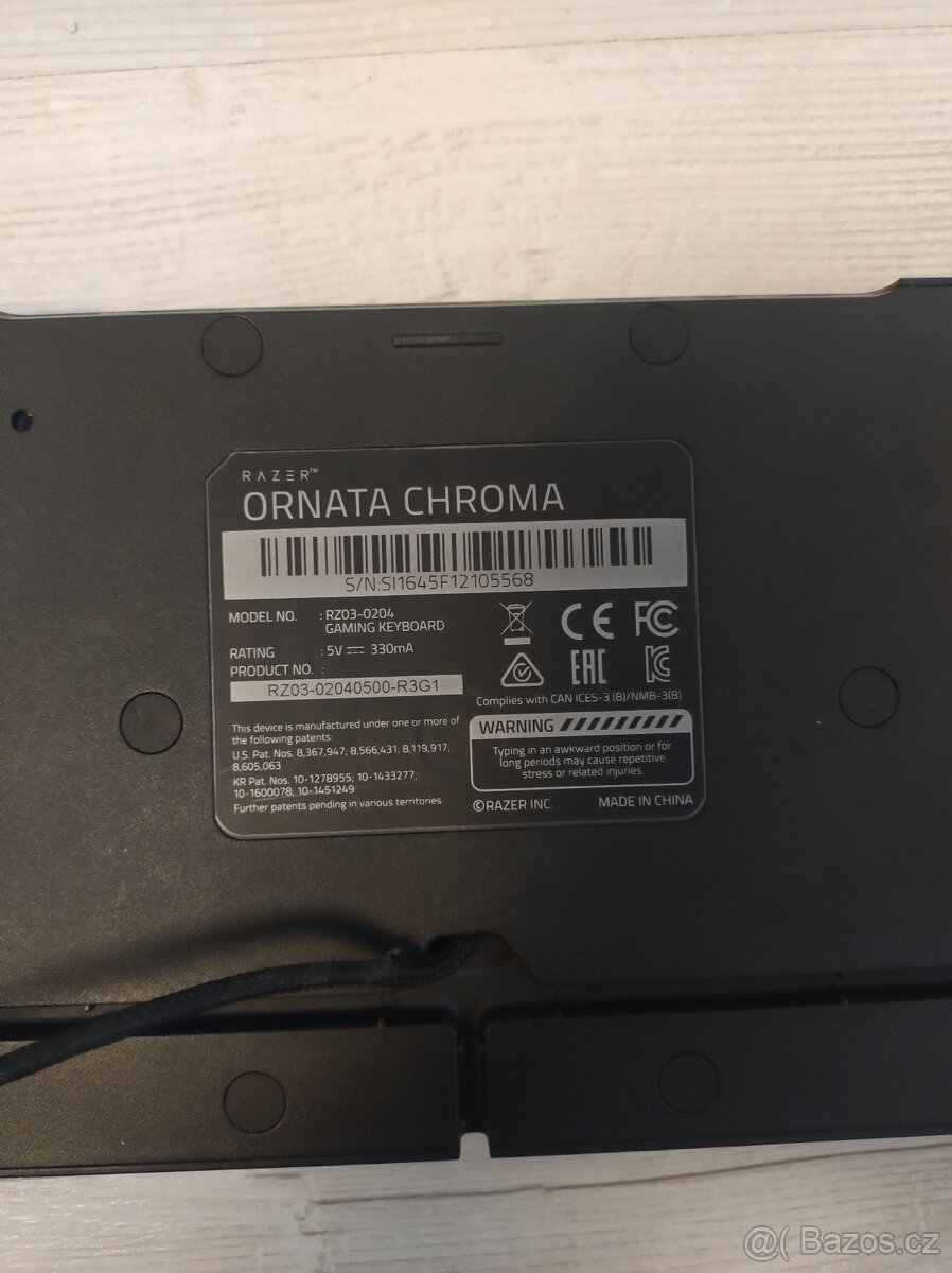 Herní klávesnice Razer Ornata - 5