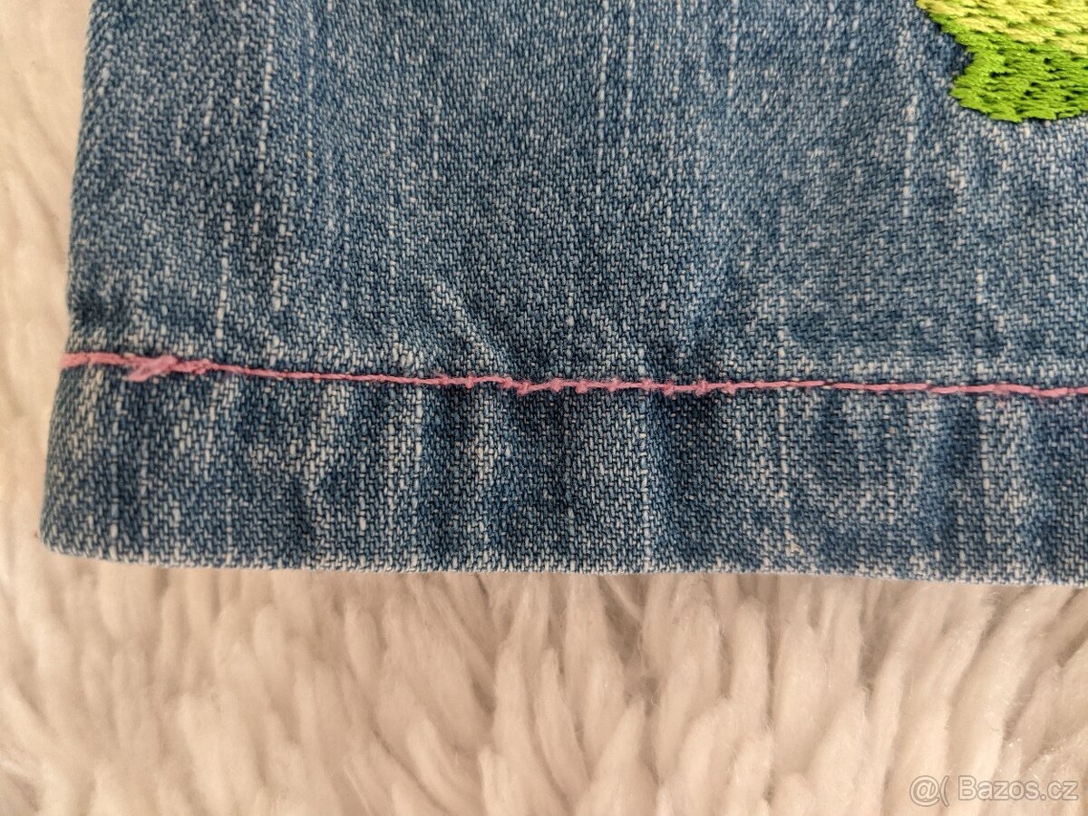 Laclová džínová sukně vel. 86 - 5