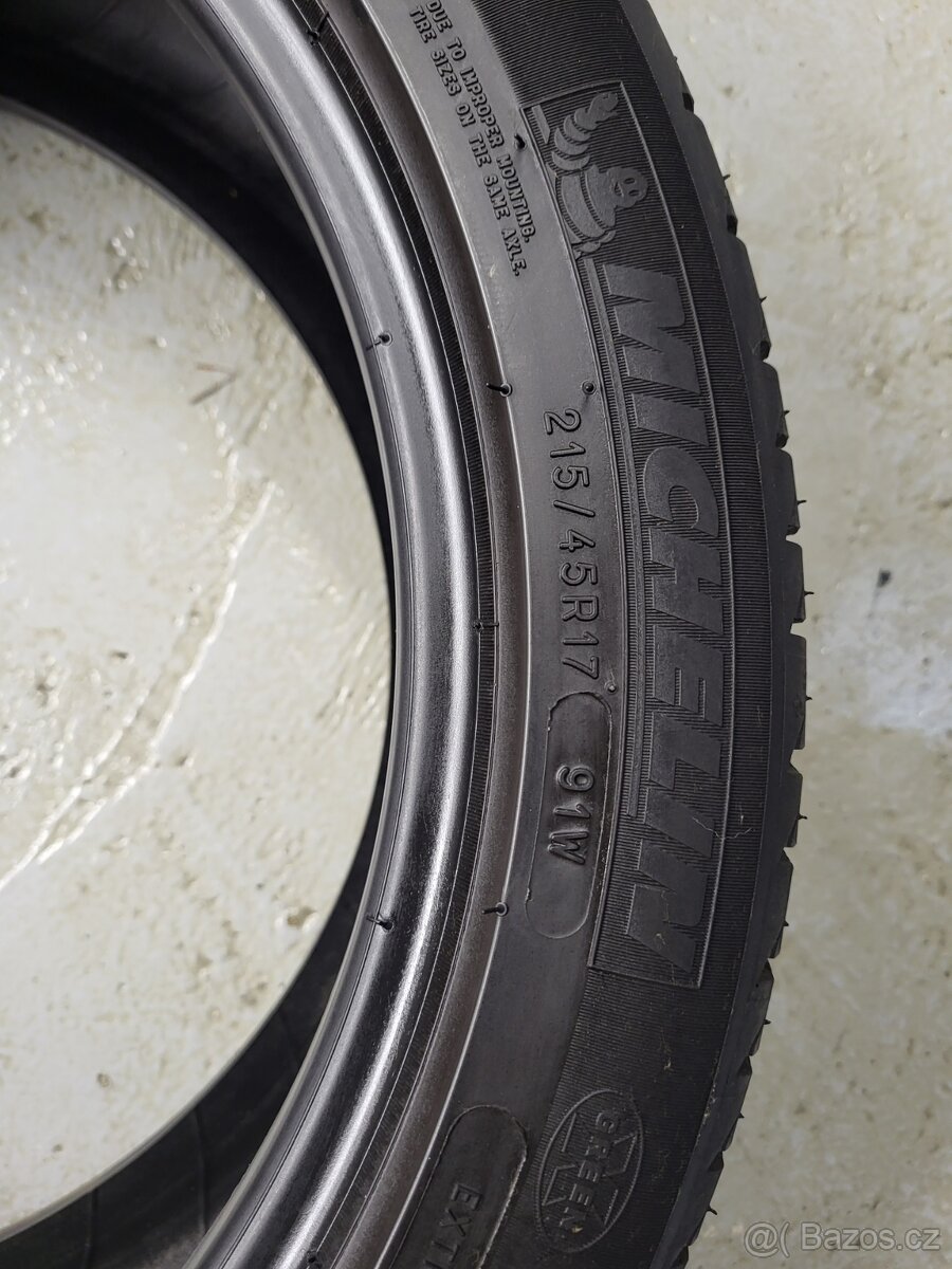 2x 215/45R17 Michelin Primacy 4 Letní - 5