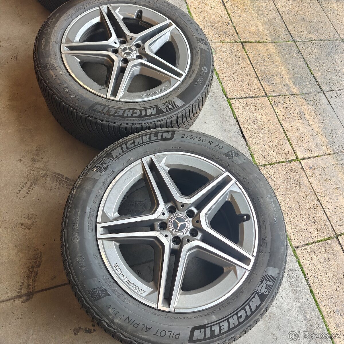 Zimní hliníková sada Mercedes GLE 275/50R20 113 W AMG - 5