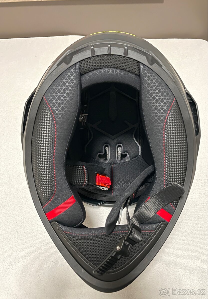 Přilba NOX N304S Carver - Černá matná (žlutá) - 5