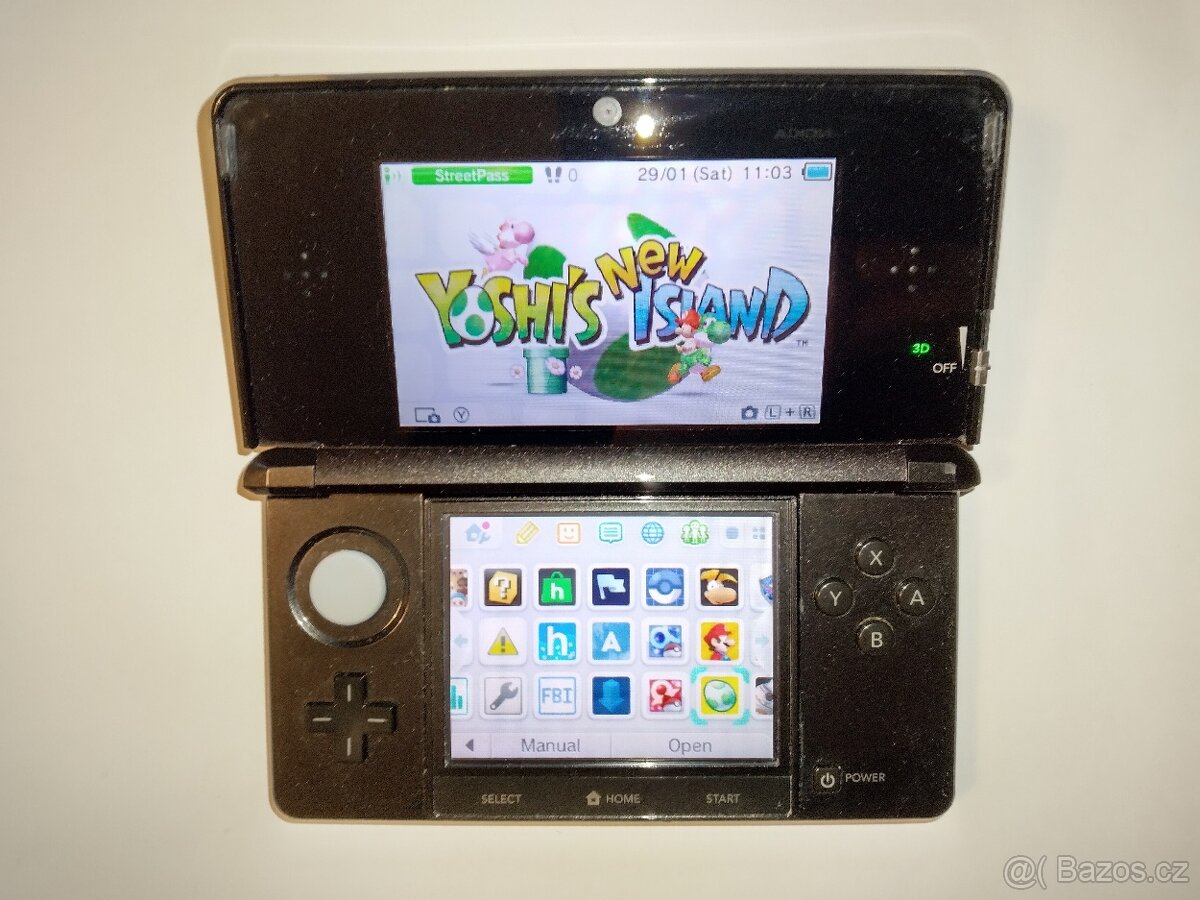 Nintendo 3DS + 64GB SD CARD s hrami pokemon - 5