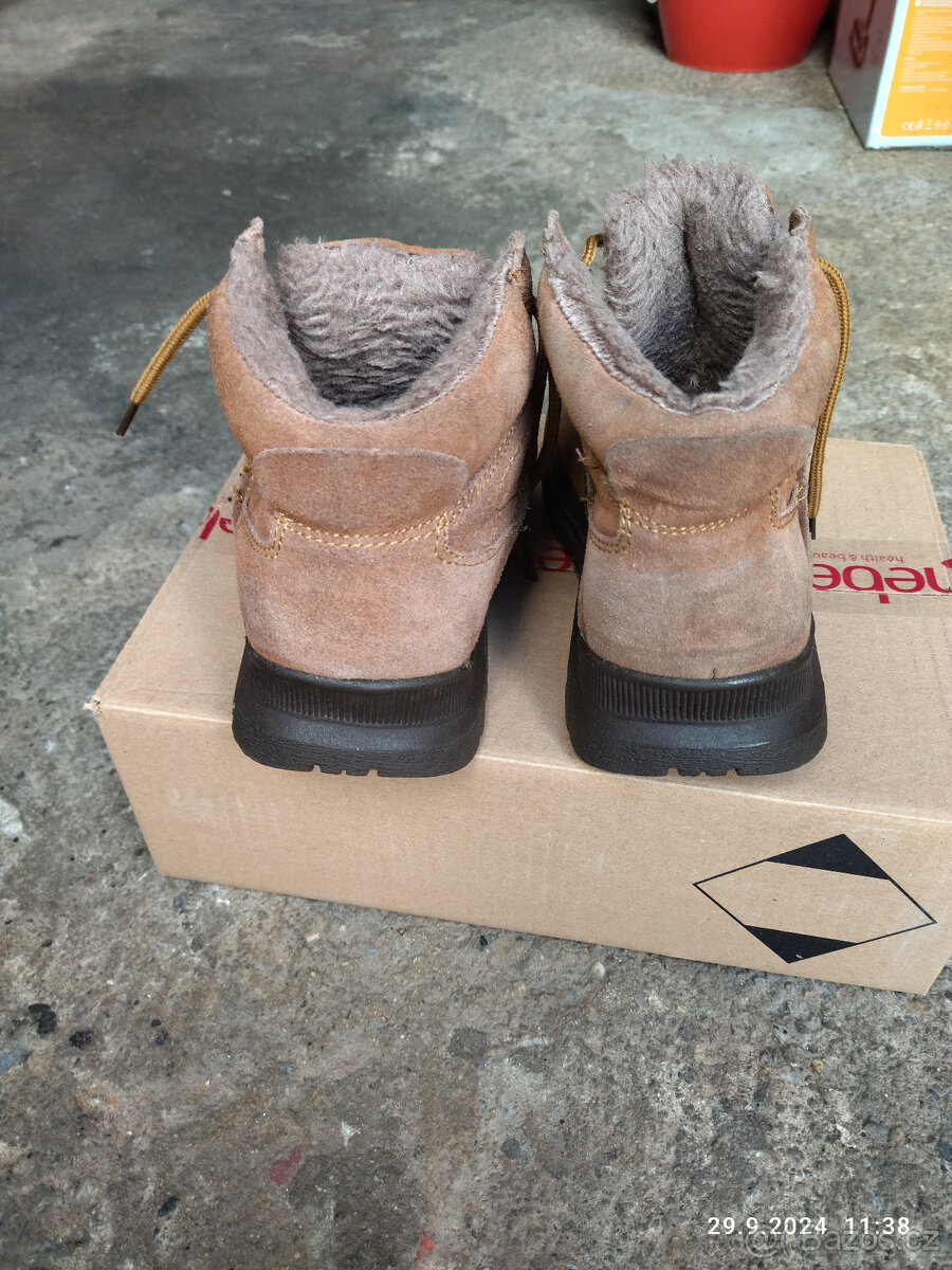 Kožené boty, vel. 37 - 5