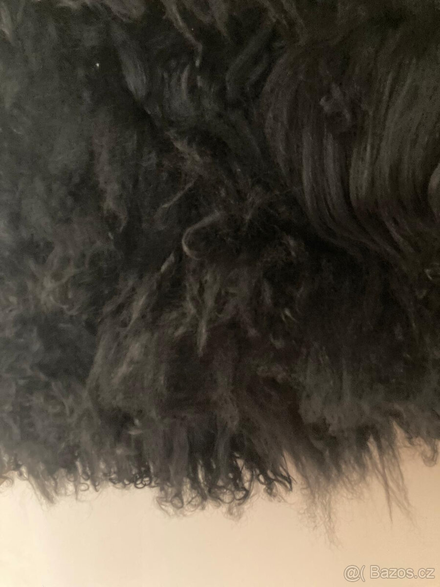 VELKÁ SLEVA Kabelka pravá kožešina - lama - 5