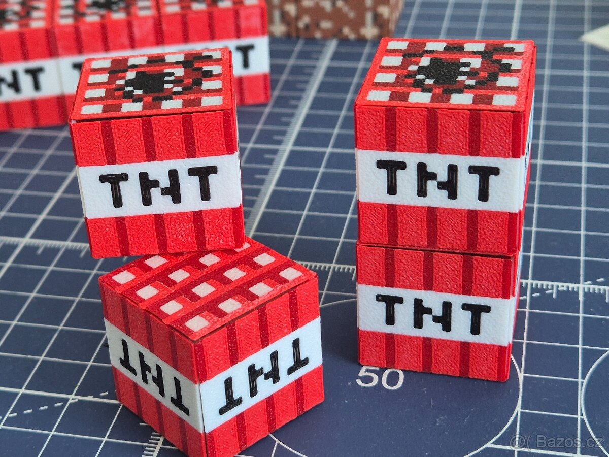 Magnetická stavebnice ve stylu hry Minecraft - 5