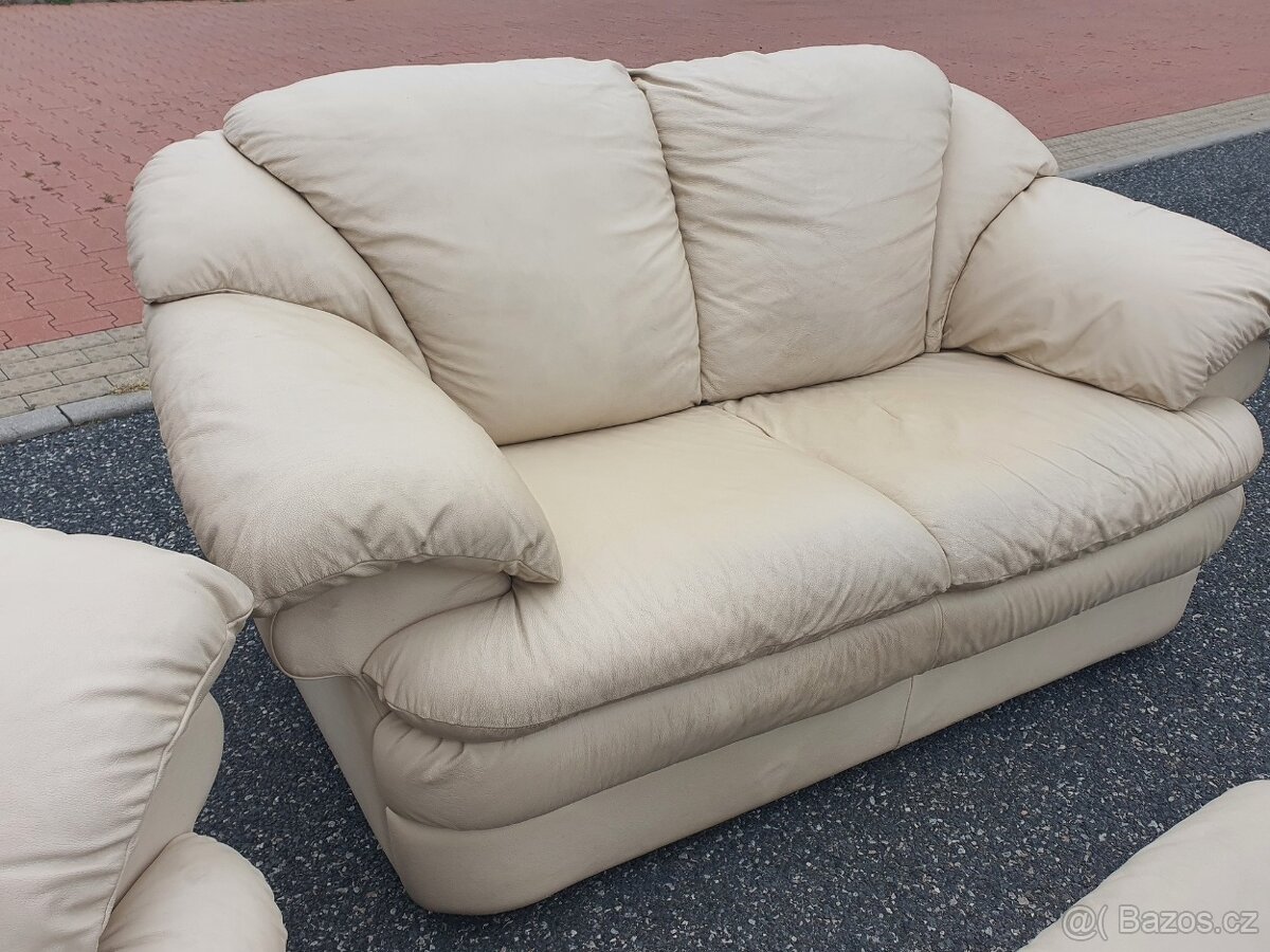 luxusní KOŽENÁ sedačka – DOPRAVA - 5