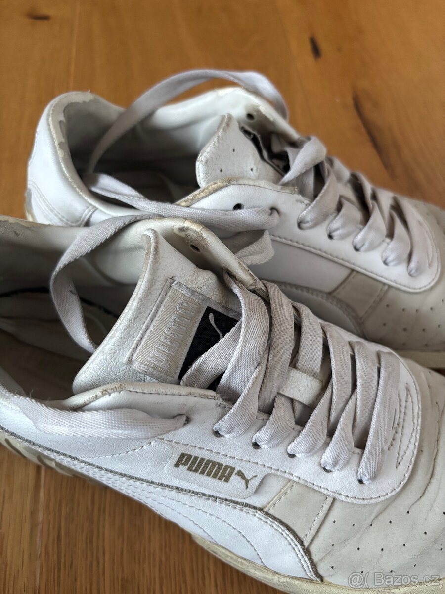 Bílé tenisky puma - 5