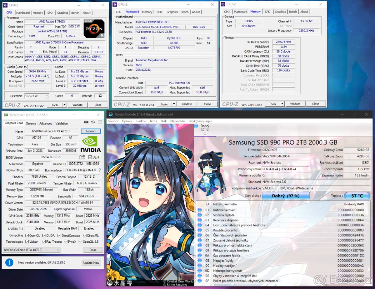 AMD Ryzen 5 7600X (AM5) - 5