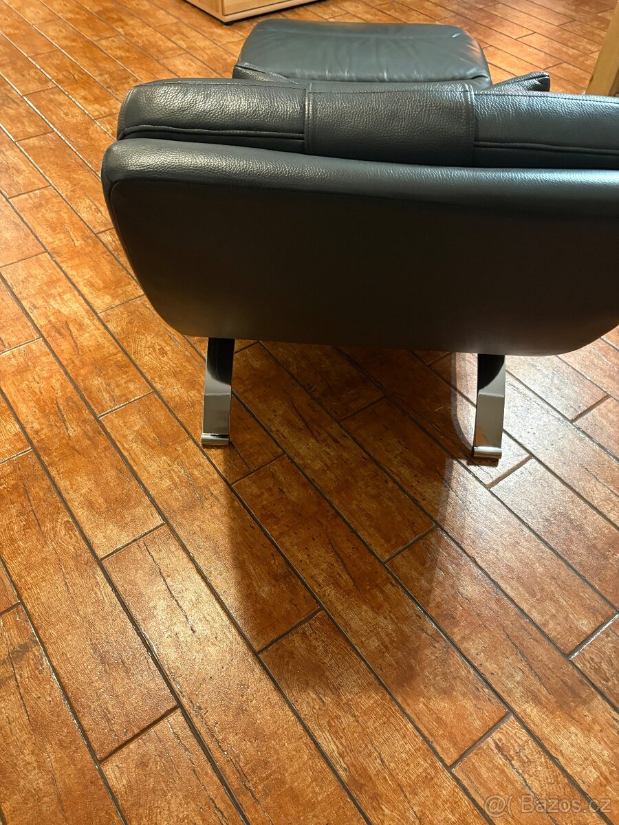 Ortopedické kožené křeslo - 5