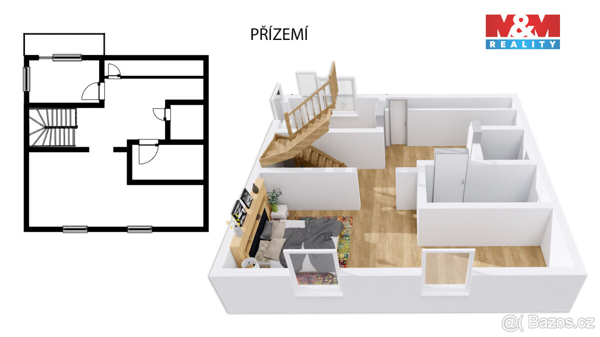 Prodej bytu 4+kk, 90 m², Žacléř - 5