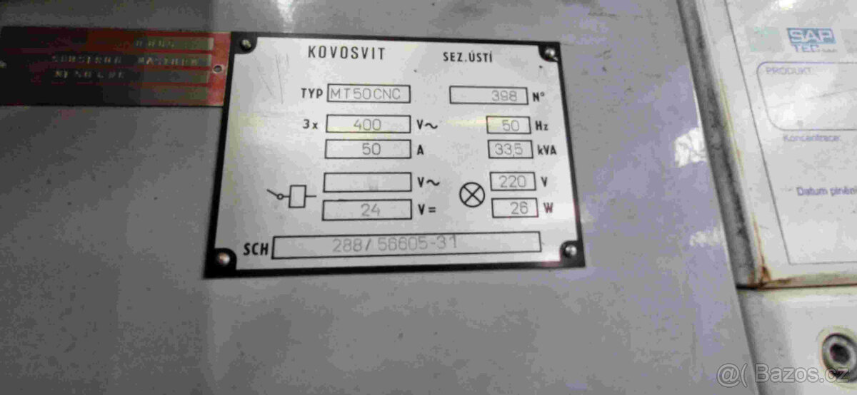 Soustruh Kovosvit MAS MT 50 CNC - 5