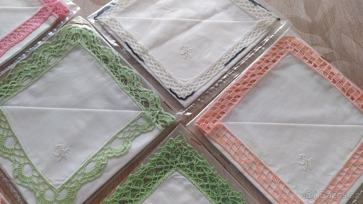 Kapesníčky po mamince- ruční práce - 5