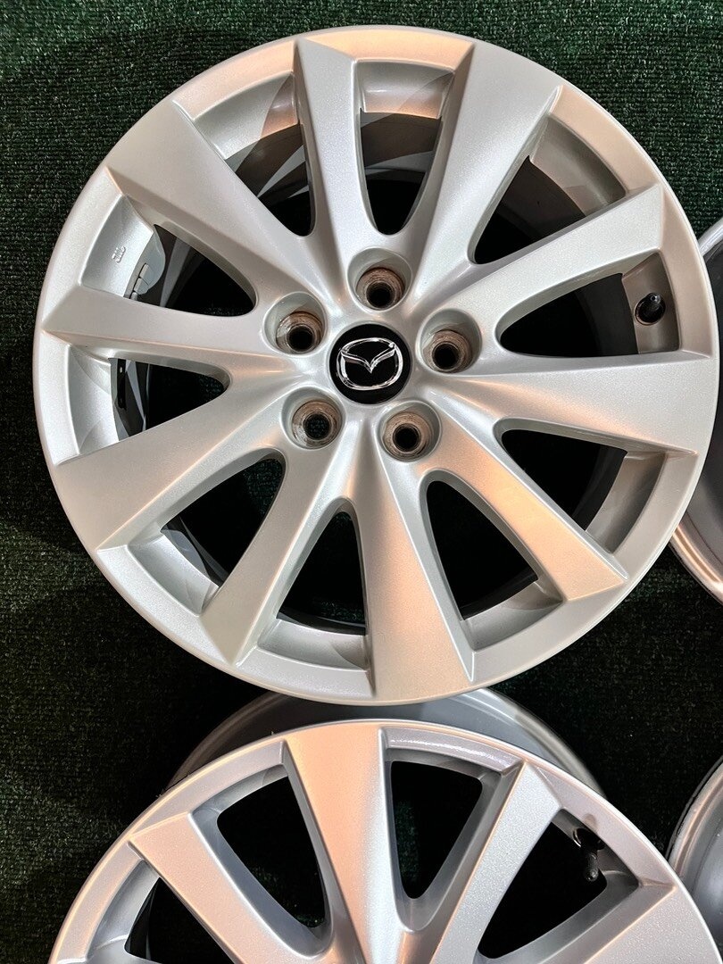 5x114,3 R17 Mazda CX originál Alu - ET 50, výborný stav - 5