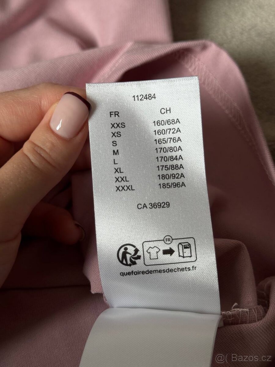 Pánské růžové tričko - 5