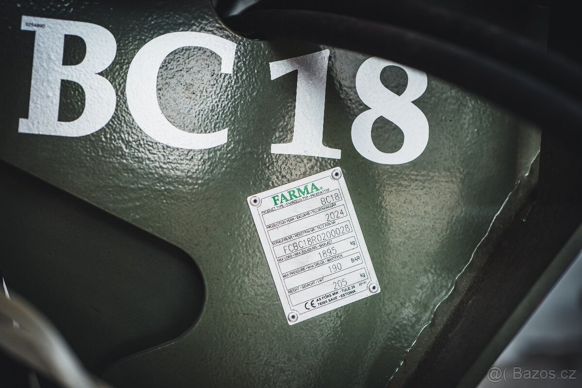 Stínací hlavice FARMA BC 18 - minibagr - 5