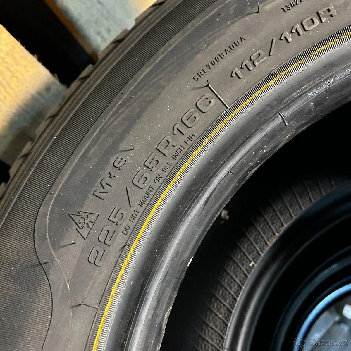 Zimní pneu 225/65 R16C 112/110R Sava 4,5-5mm - 5