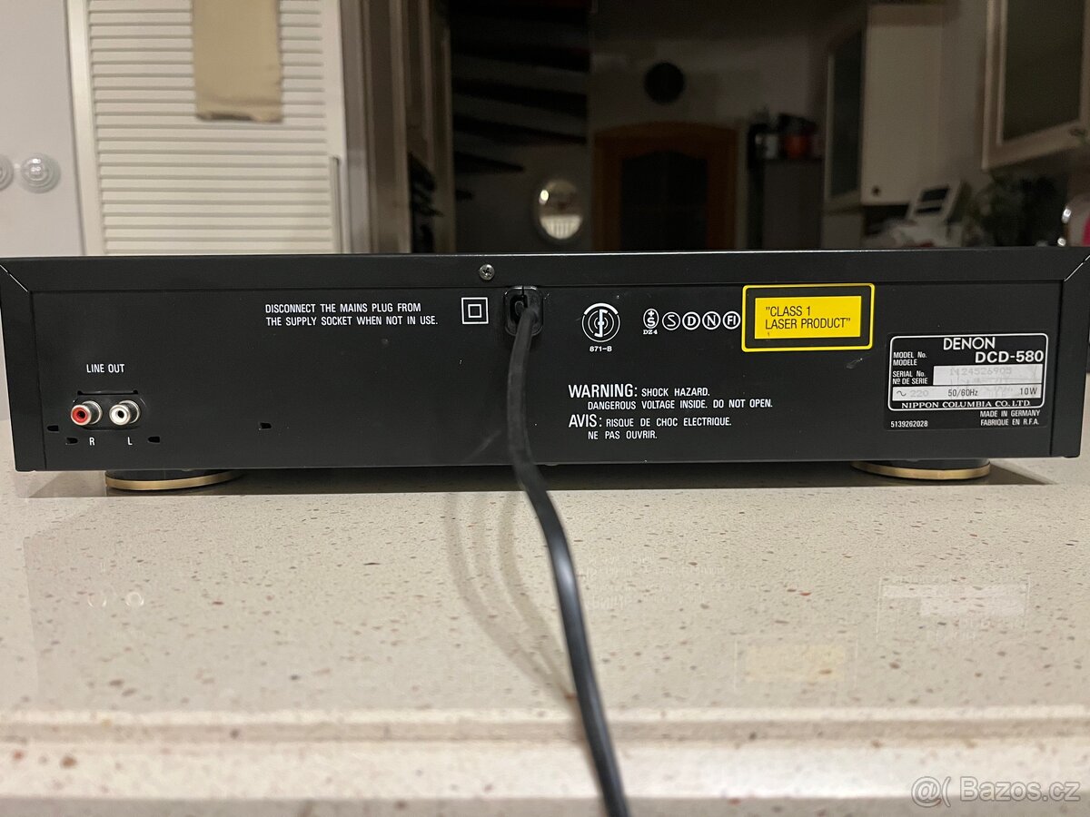 Cd přehrávač Denon DCD-580 top stav - 5