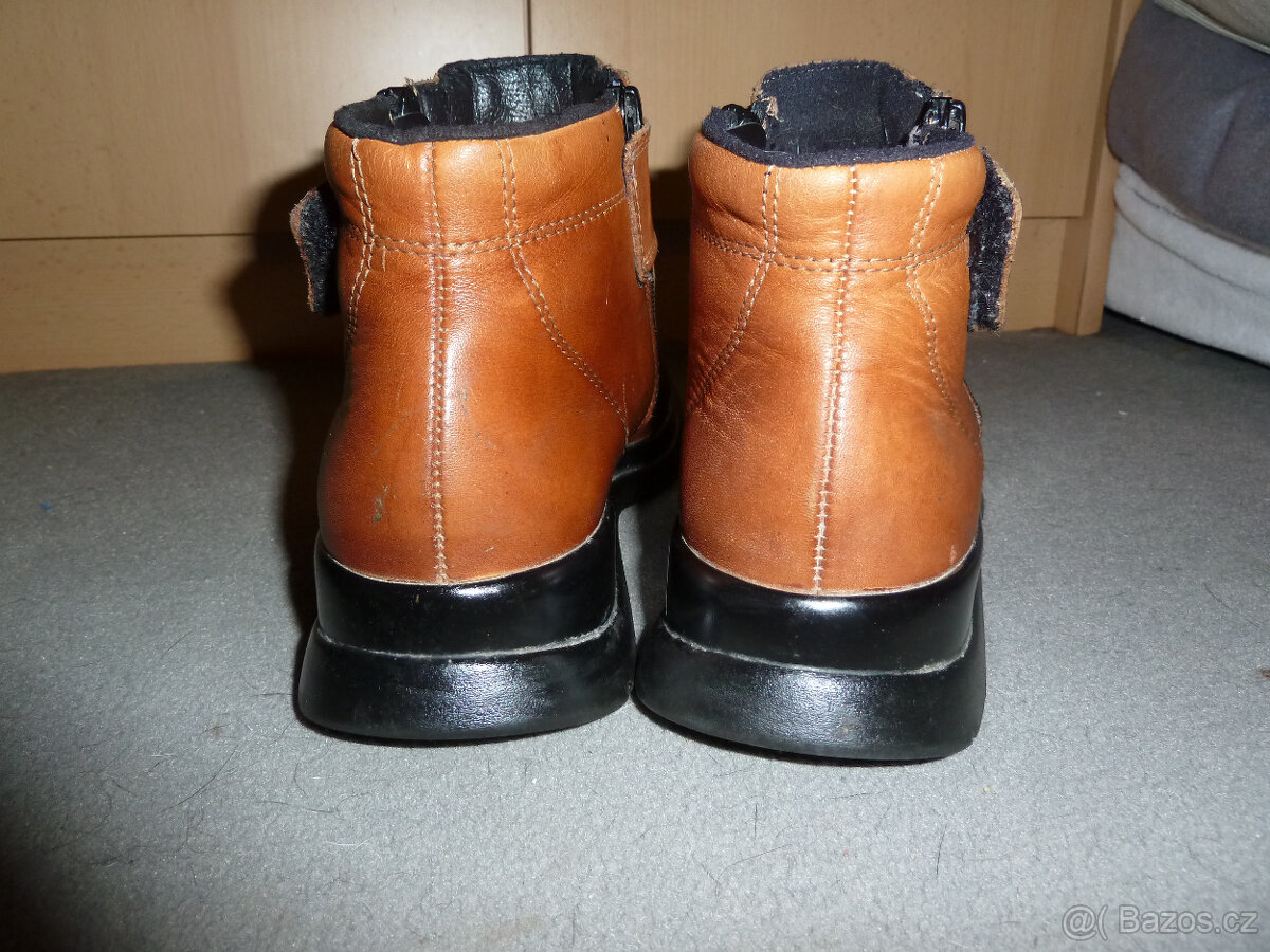 Boty zimní Rieker,kožené - 5