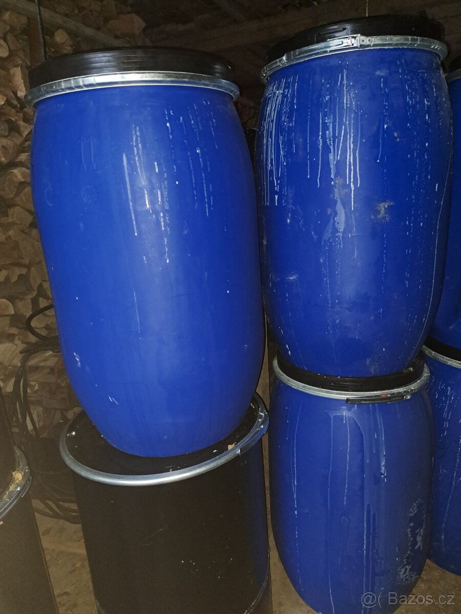 Plastove sudy 200l , sudy 125l - 5