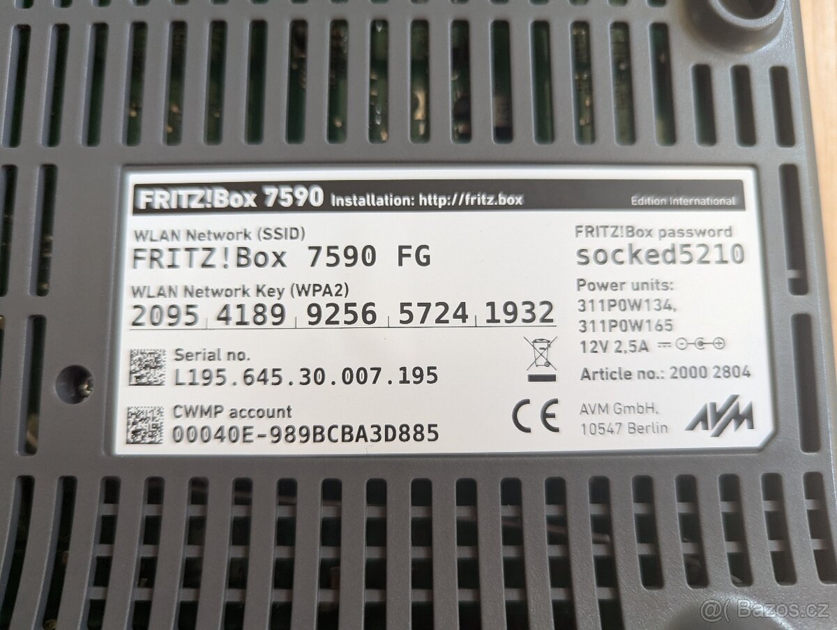 VDSL modem FritzBox 7590 – až 300 Mb/s, Wi-Fi AC - 5