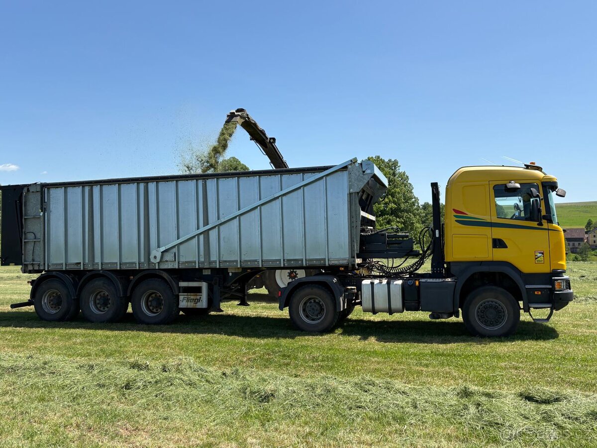 Scania G490 4x4 + Fliegl SDS 350 - 5