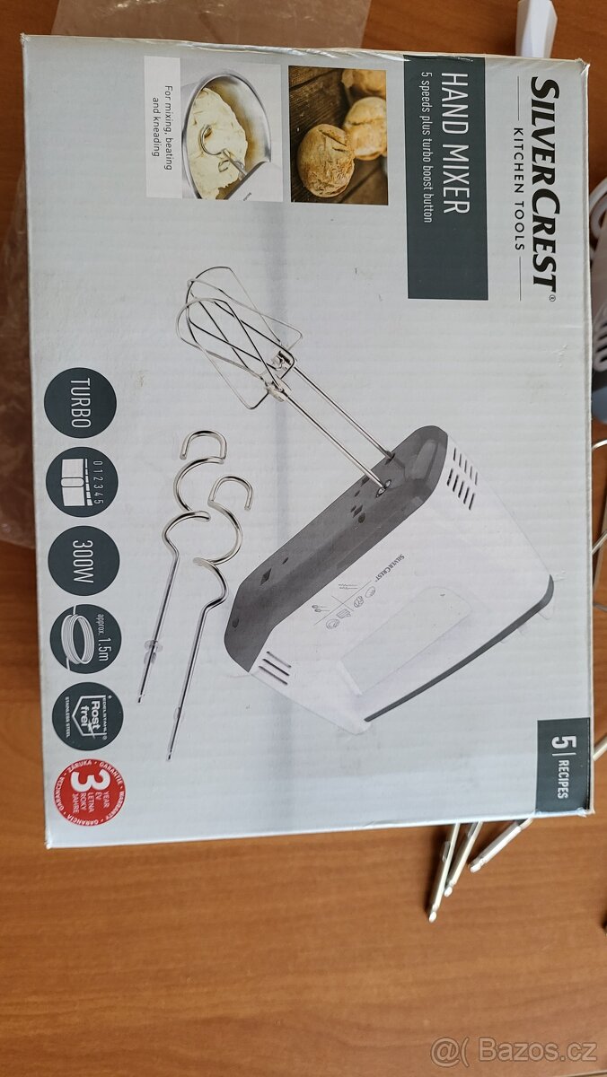 kuchyňský mixer SILVERCREST® KITCHEN TOOLS Ruční mixér SHM 3 - 5