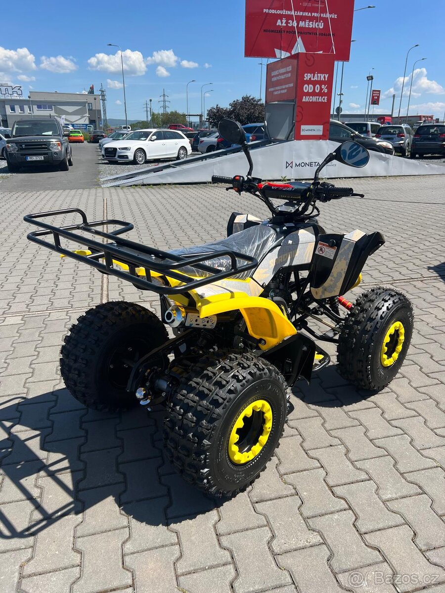 Dětská čtyřkolka UpBeat Shadow 125cc 3G8 - Žlutá