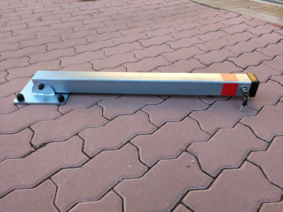 Parkovací sloupek sklopný PROFI - zinkovaný, CZ výroba - 5