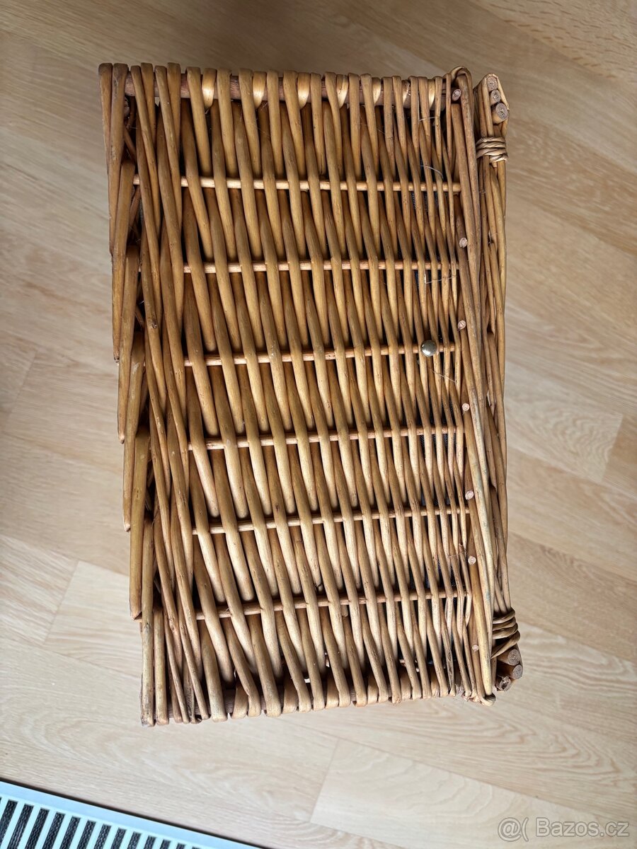 Velký proutěný koš - 5