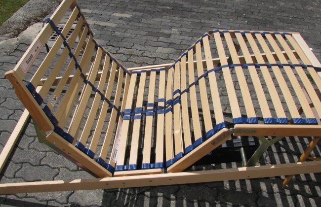 Elektrický polohovací lamelový rošt - 5