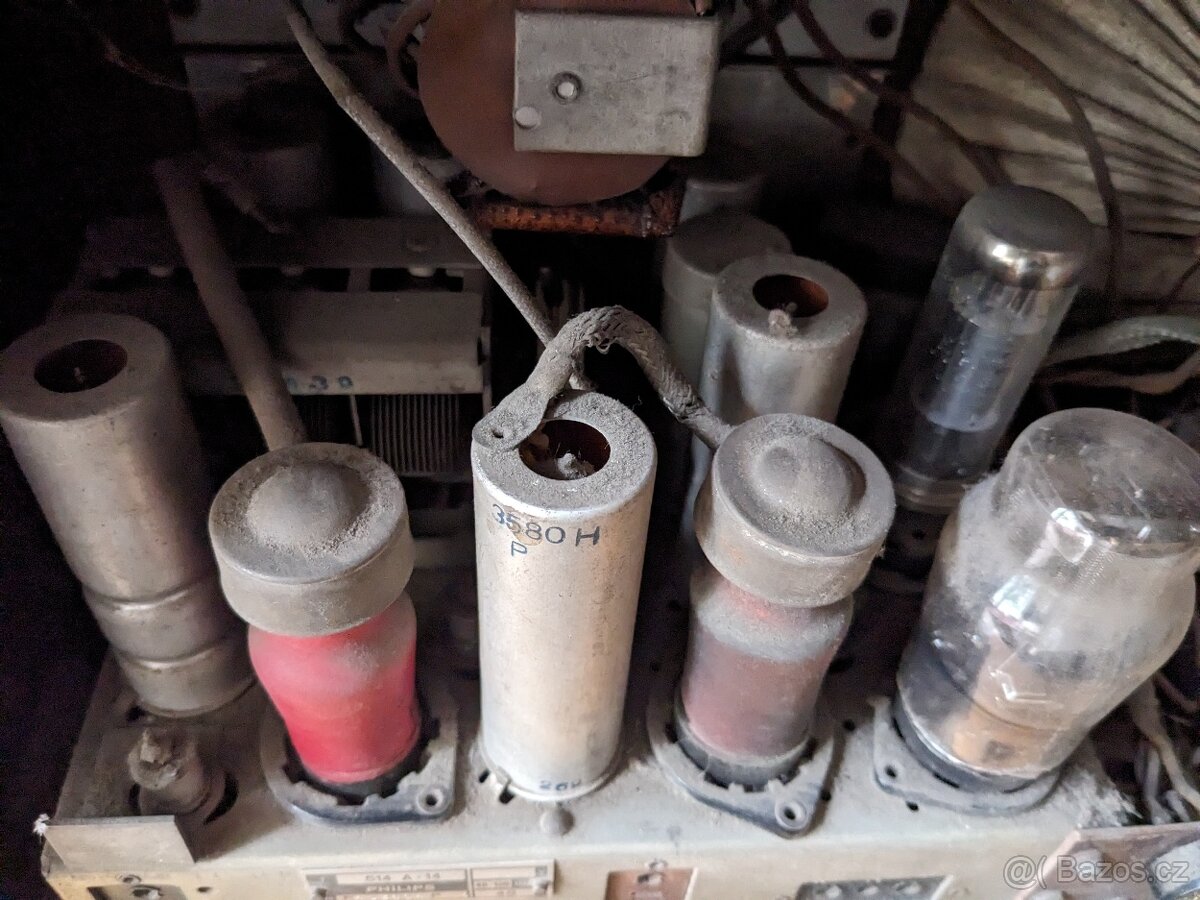 Lampové rádio Philips 514A - 5